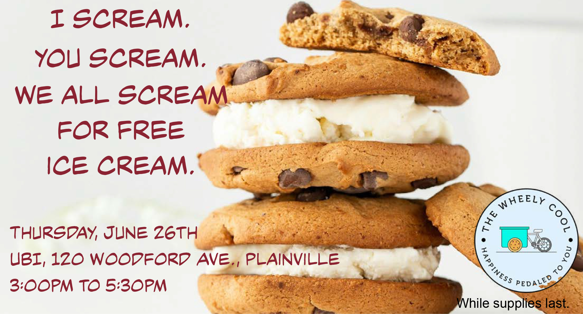 Ice Cream event info